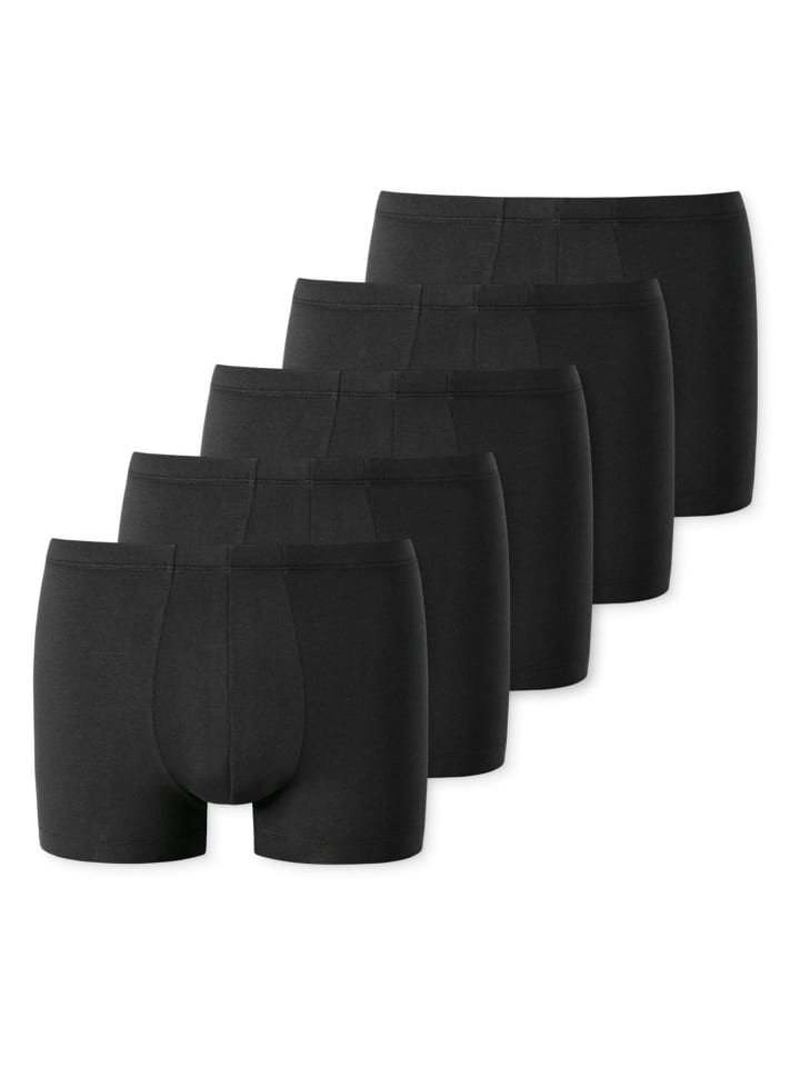 

UNCOVER BY SCHIESSER Комплект из 5 боксерских трусов черного цвета