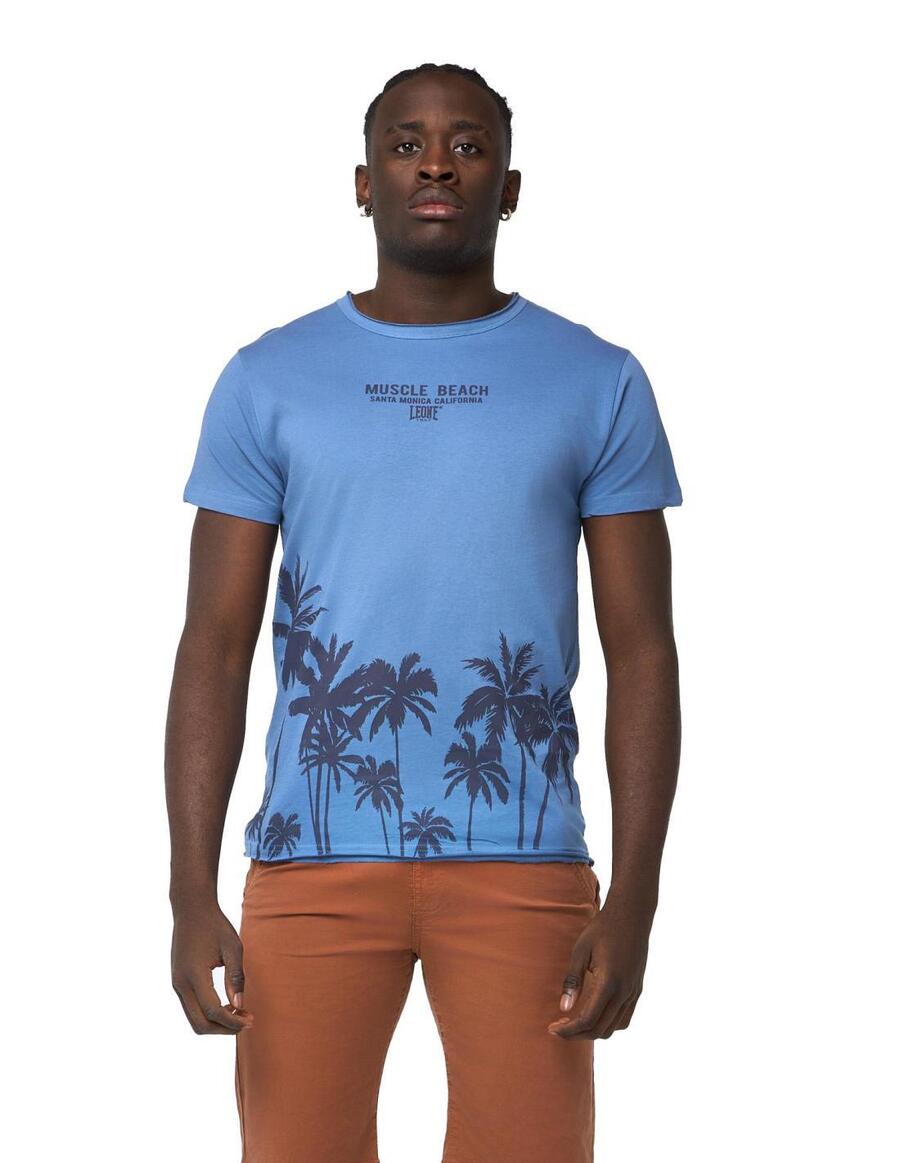 

LEONE 1947 APPAREL Футболка с короткими рукавами и принтом Leone Beach