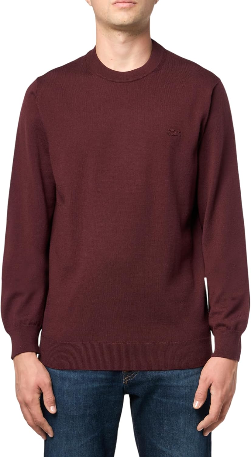 

Свитер Lacoste из мериносовой шерсти для мужчин, Expresso