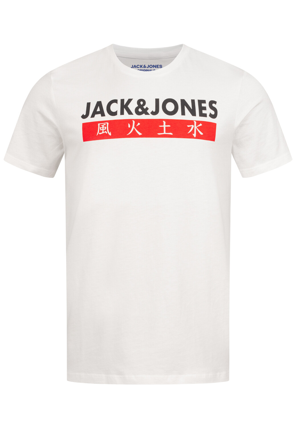 

Футболка Jack & Jones Print ELEMENTS TEE SS CREW NECK, цвет Cloud Dancer