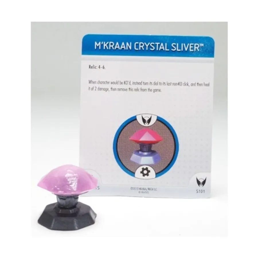 

М'краан Кристальная Щепка (LE), Marvel HeroClix - Promo Figures - Singles