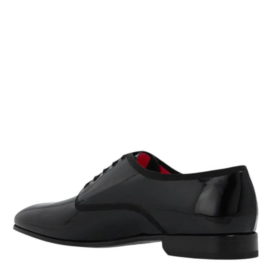 Туфли-дерби Ferragamo Magic Charlotte из лакированной кожи, черный — фото 2