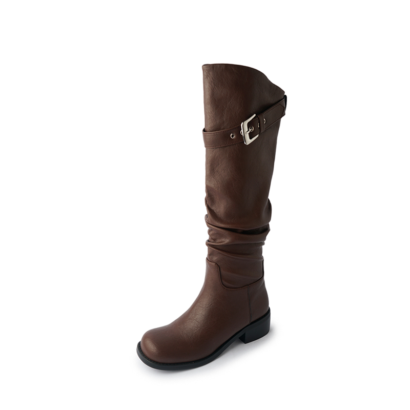 Сапоги женские 4 см Yeezyy Reezy, Brown