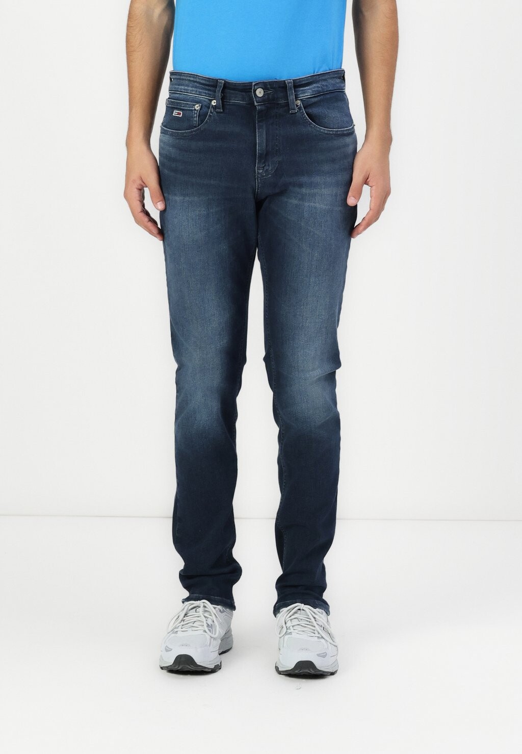 

Джинсы облегающего кроя SCANTON SLIM Tommy Jeans, темно-синий деним