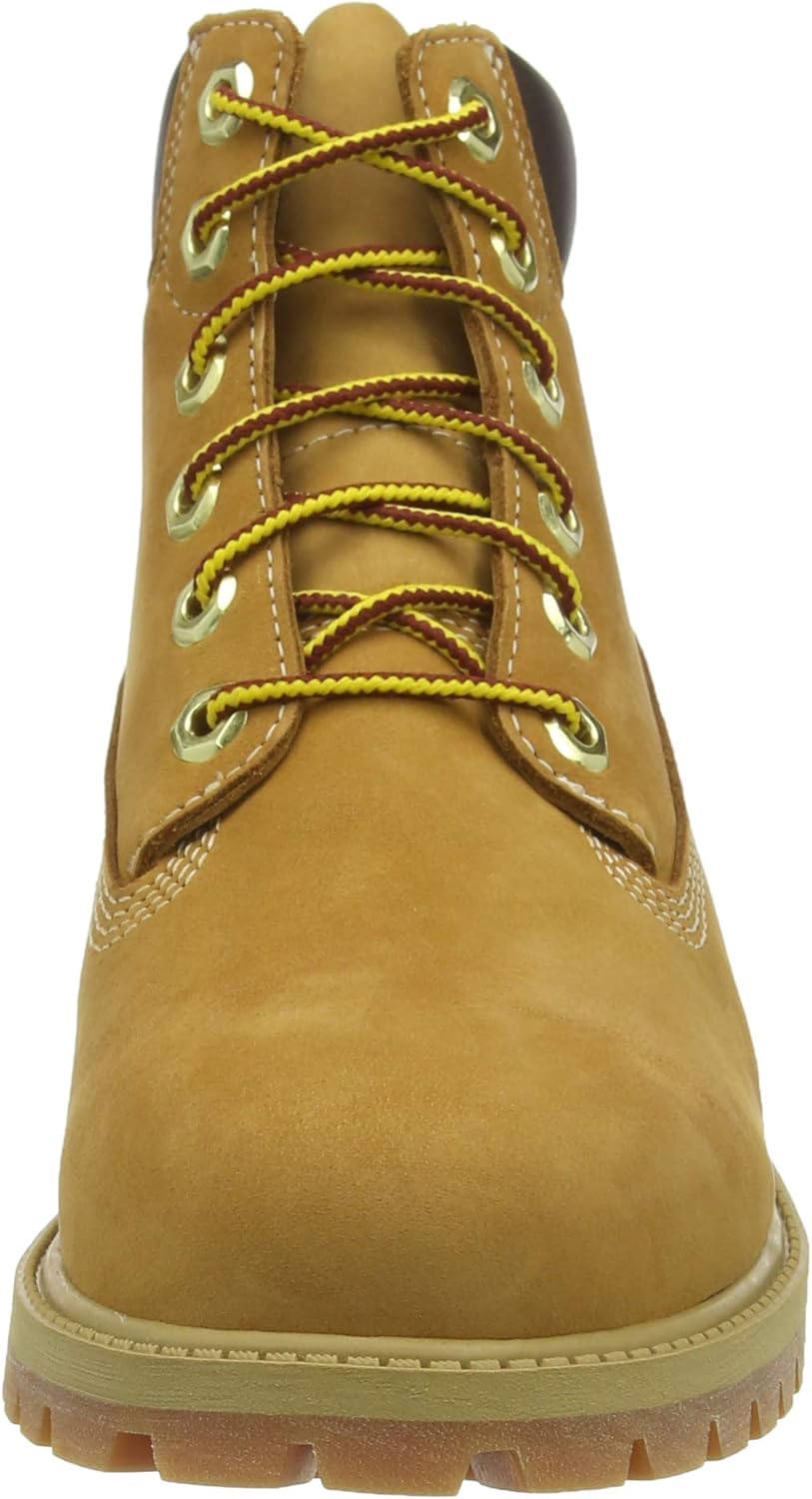 Ботинки Timberland для мальчиков 6 премиум водонепроницаемые, Wheat Nubuck V1 — фото 2