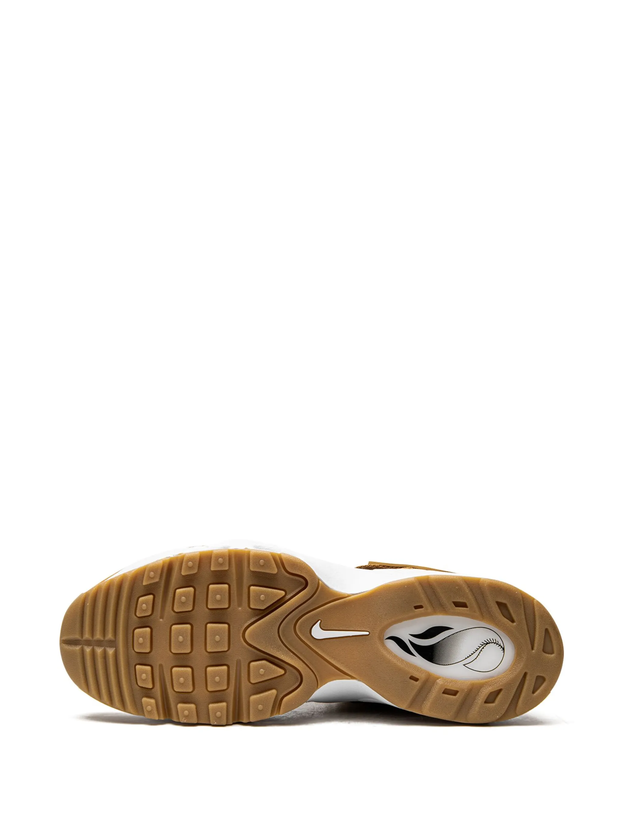 Кроссовки Air Griffey Max 1 Nike Kids, коричневый — фото 4