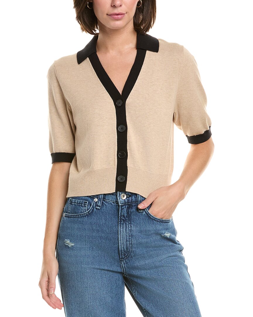 

Кардиган LE JEAN из кашемировой смеси, бежевый