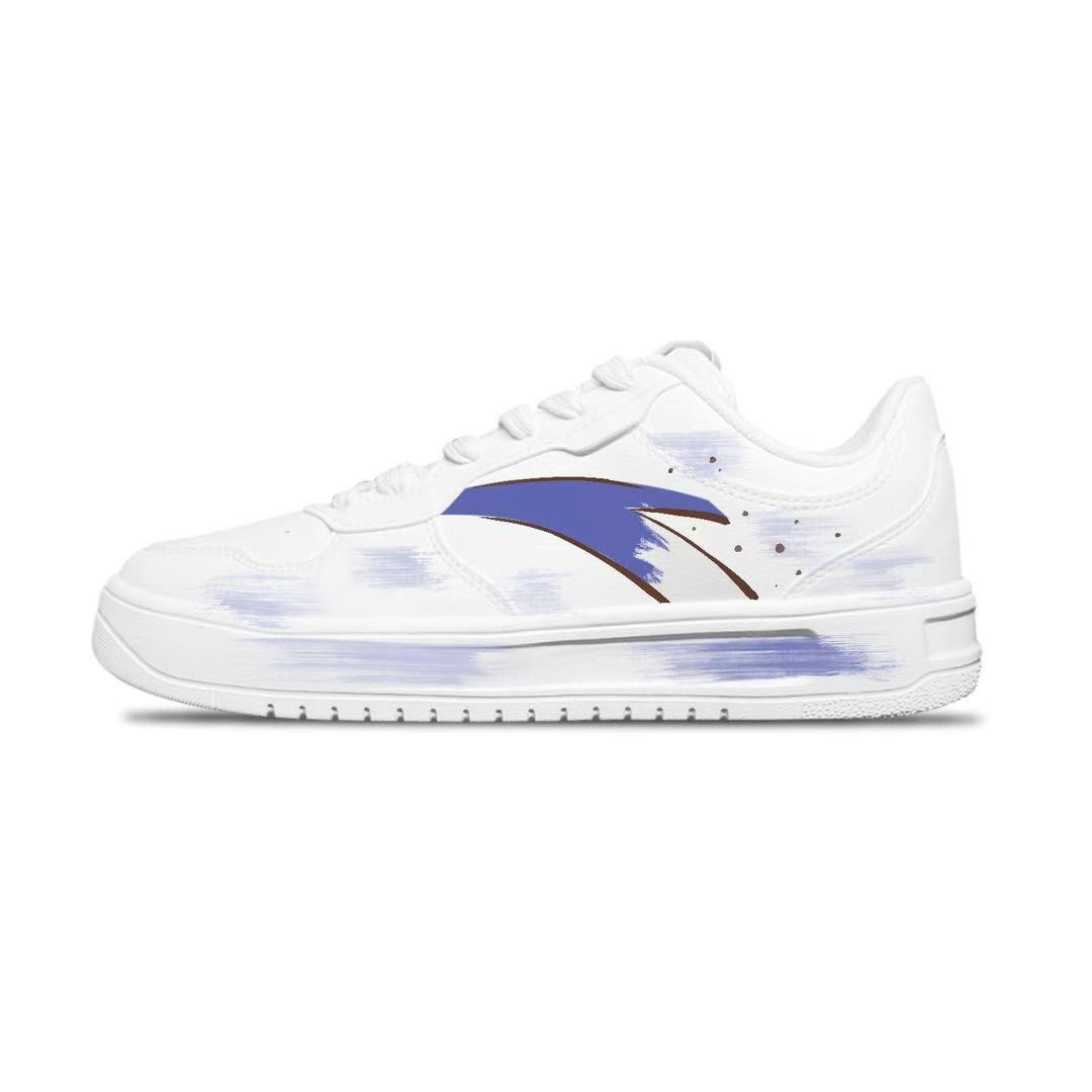 

Удобные, нескользящие, износостойкие низкие кеды для скейтбординга, унисекс Anta, синий