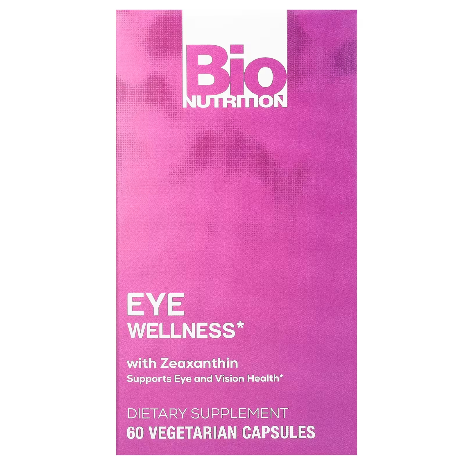 

Добавка Bio Nutrition Eye Wellness с зеаксантином, 60 вегетарианских капсул