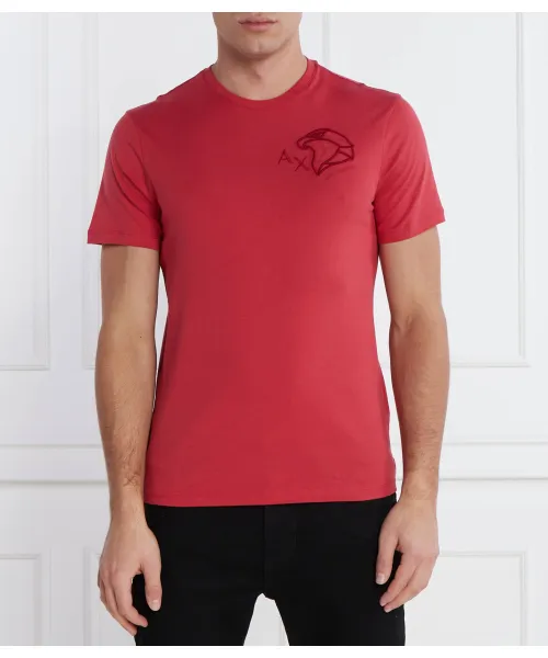 

Футболка Regular fit Armani Exchange, красный