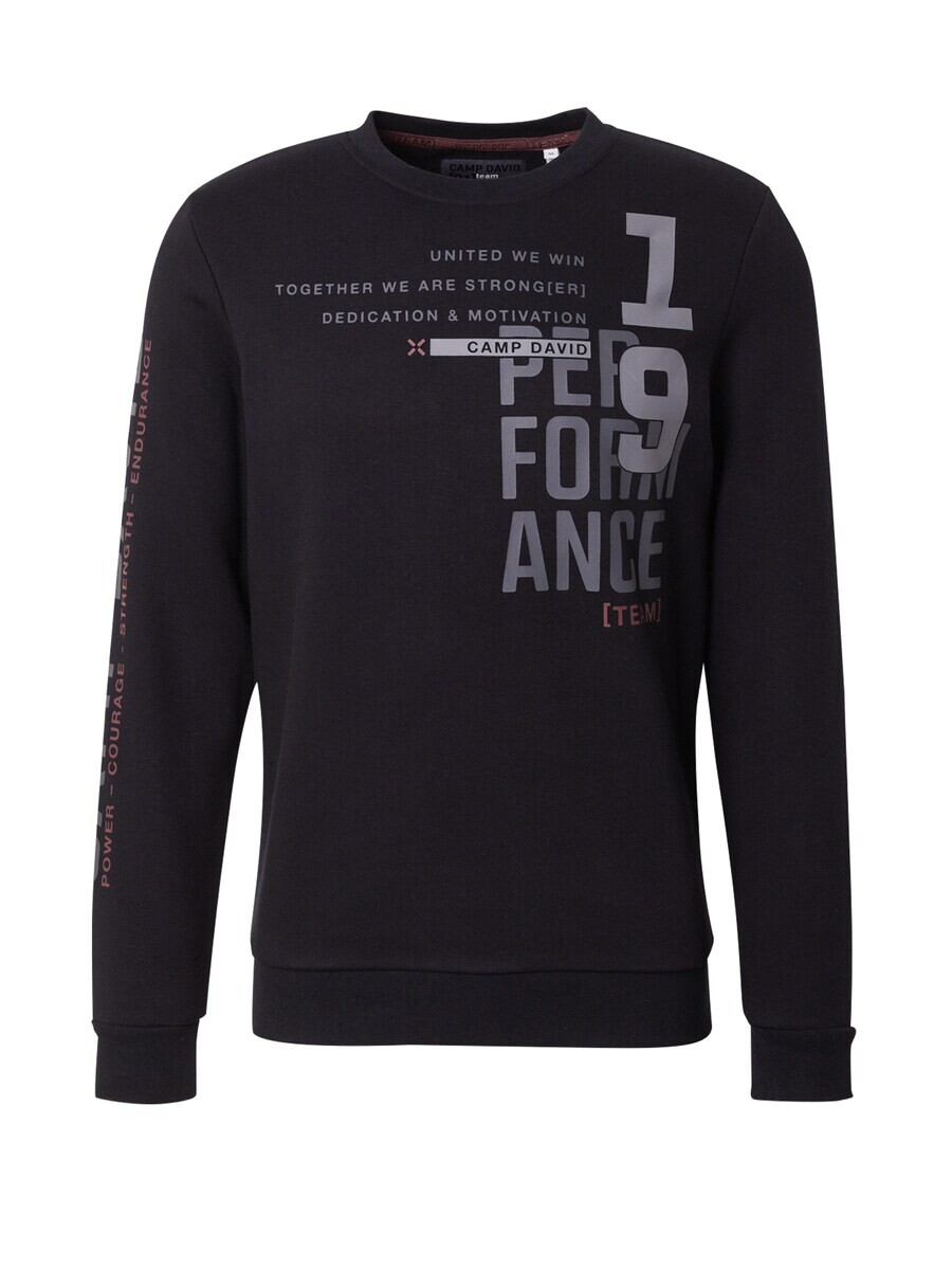 

Свитер CAMP DAVID Sweatshirt, черный
