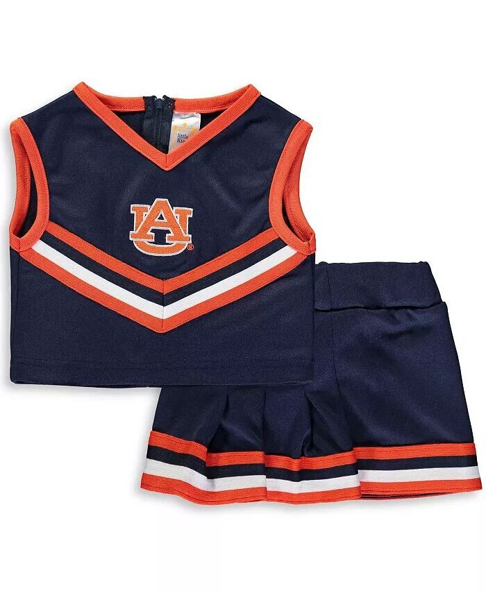 

Комплект из двух предметов для девочек-малышей Navy Auburn Tigers Little King Apparel
