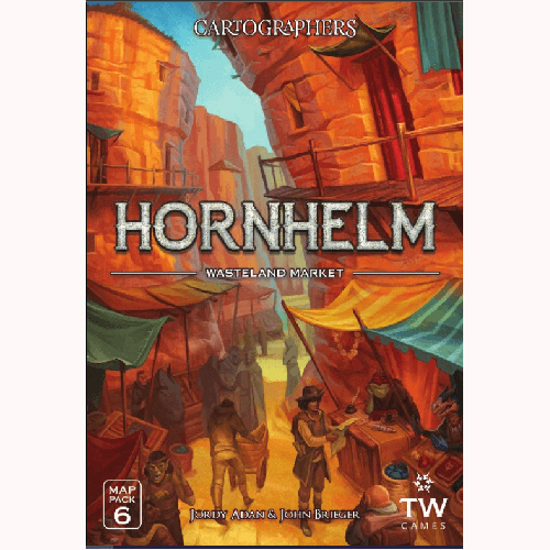 

Настольная игра Cartographers Map Pack 6: Hornhelm – Wasteland Market