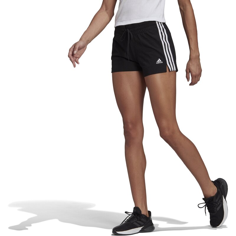 Шорты, шорты, базовые, узкие, с тремя полосками Adidas, мультиколор — фото 2