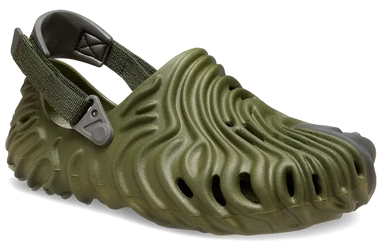 Сандалии Crocs Salehe Bembury x Pollex Clog 'Cucumber', зеленый — фото 4