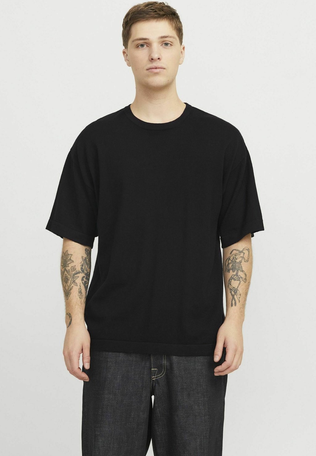 

Футболка с принтом Jack & Jones, черный