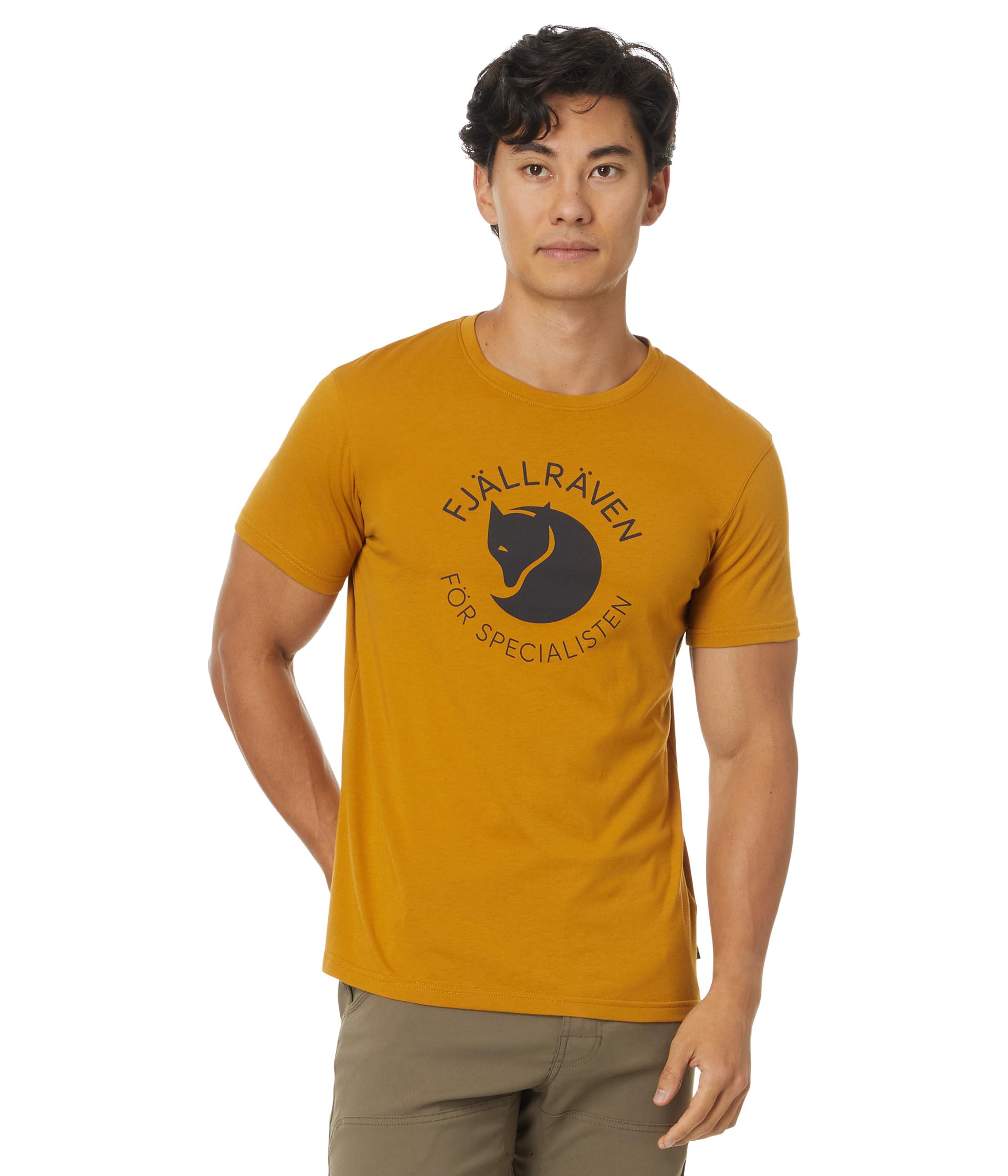 

Футболка Fjällräven Fox T-Shirt, цвет Acorn