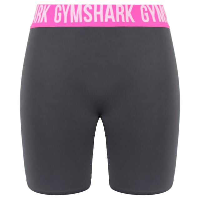 

Бесшовные женские велосипедки серого цвета Gymshark, розовый