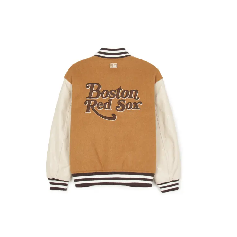 MLB KIDS Бейсбольная куртка classic monogram boston red so brown kids' — фото 3