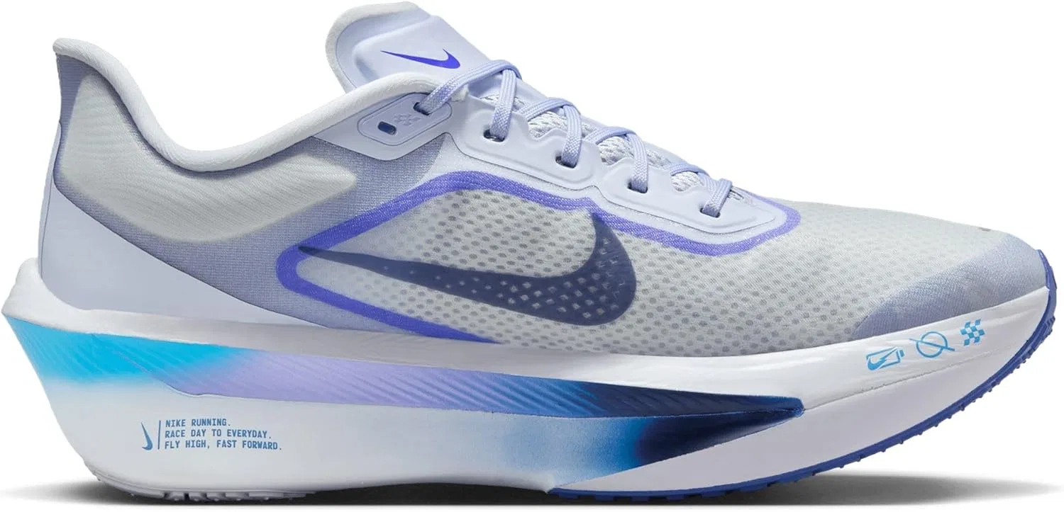 Мужские беговые кроссовки Nike Zoom Fly 6 FN8454, Ghostbluevoid Football Grey Blue Light — фото 4