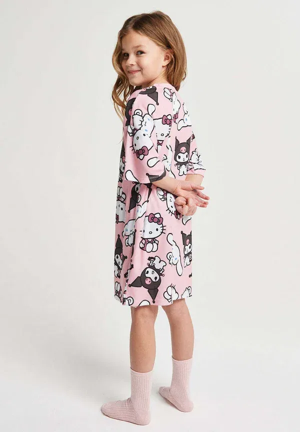 Ночная рубашка Hello Kitty, бренд Threads, розовая — фото 2