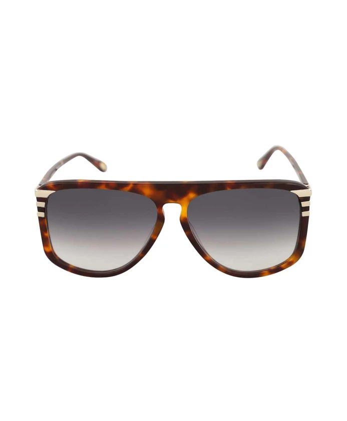 

Стильные солнцезащитные очки-авиаторы с цветными линзами Chloã, коричневый