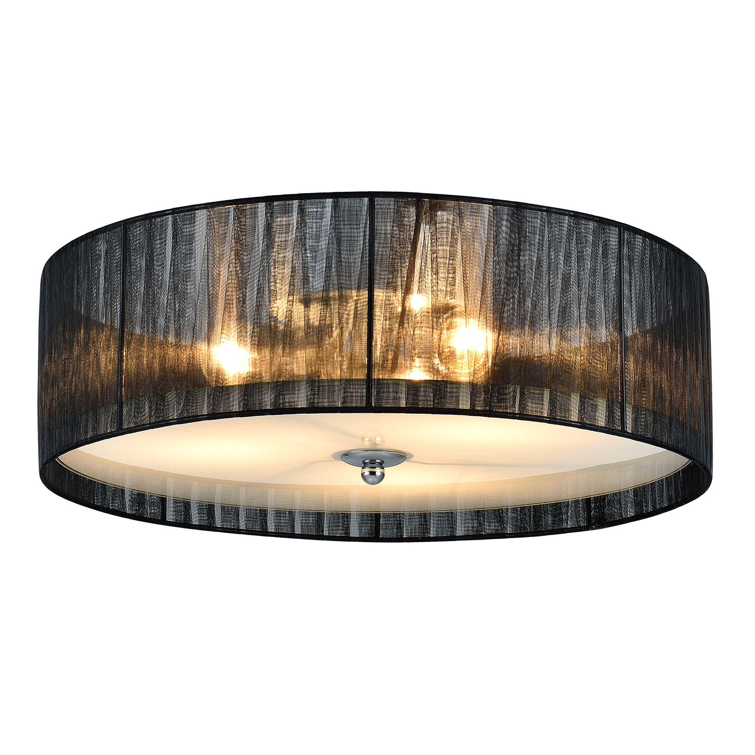 

Потолочный светильник lux.pro, 40x40x12 см, черный