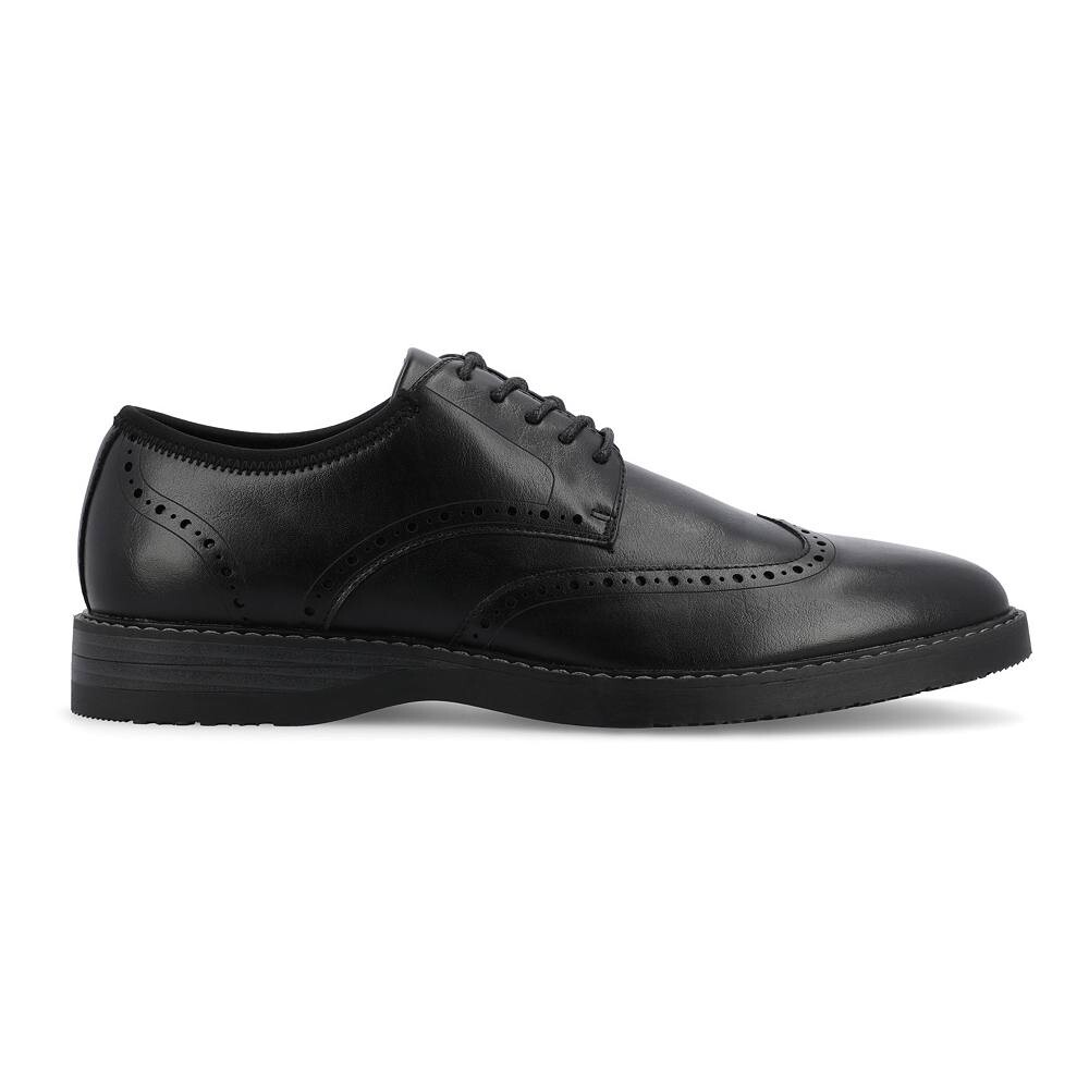 Вэнс. Мужские гибридные модельные туфли из пеноматериала Co Ozzy Wingtip Tru Comfort Vance Co., цвет Charcoal — фото 2