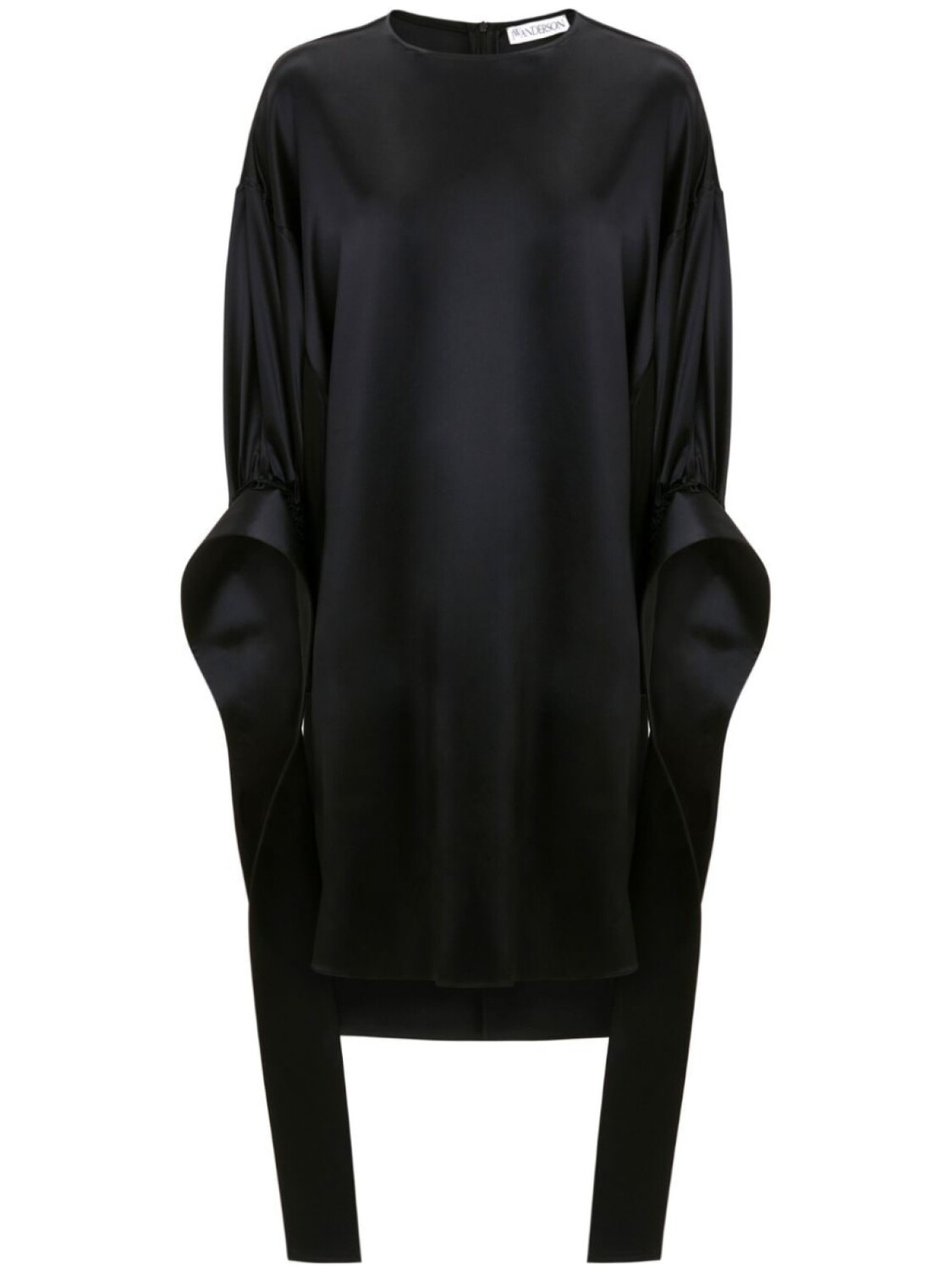 

JW Anderson платье мини с длинными рукавами, черный