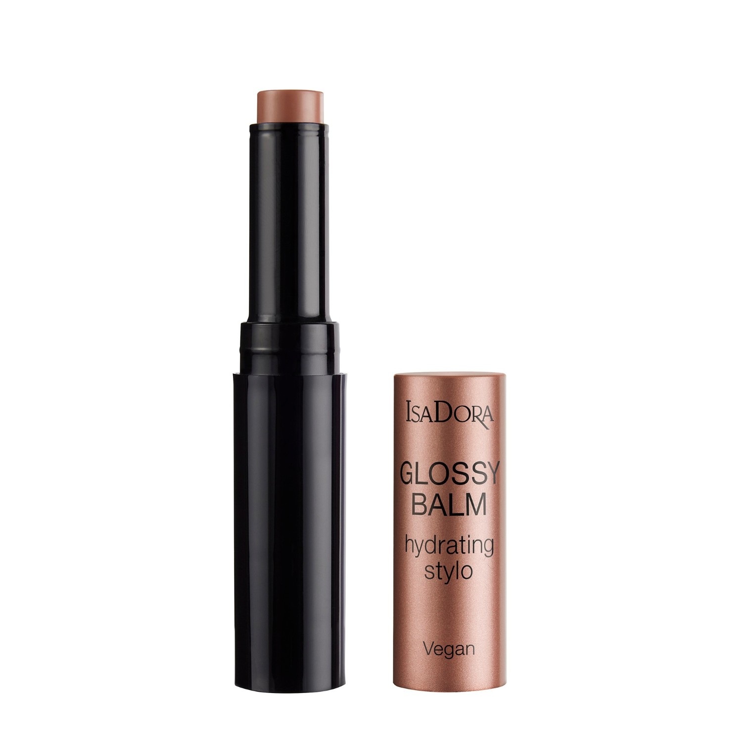 

Бальзам для губ glossy balm hydrating stylo Isadora, 40 - bare beige, вес 1.6 гр.