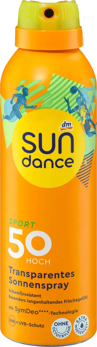 

Спрей солнцезащитный спорт прозрачный SPF 50 200мл SUNDANCE