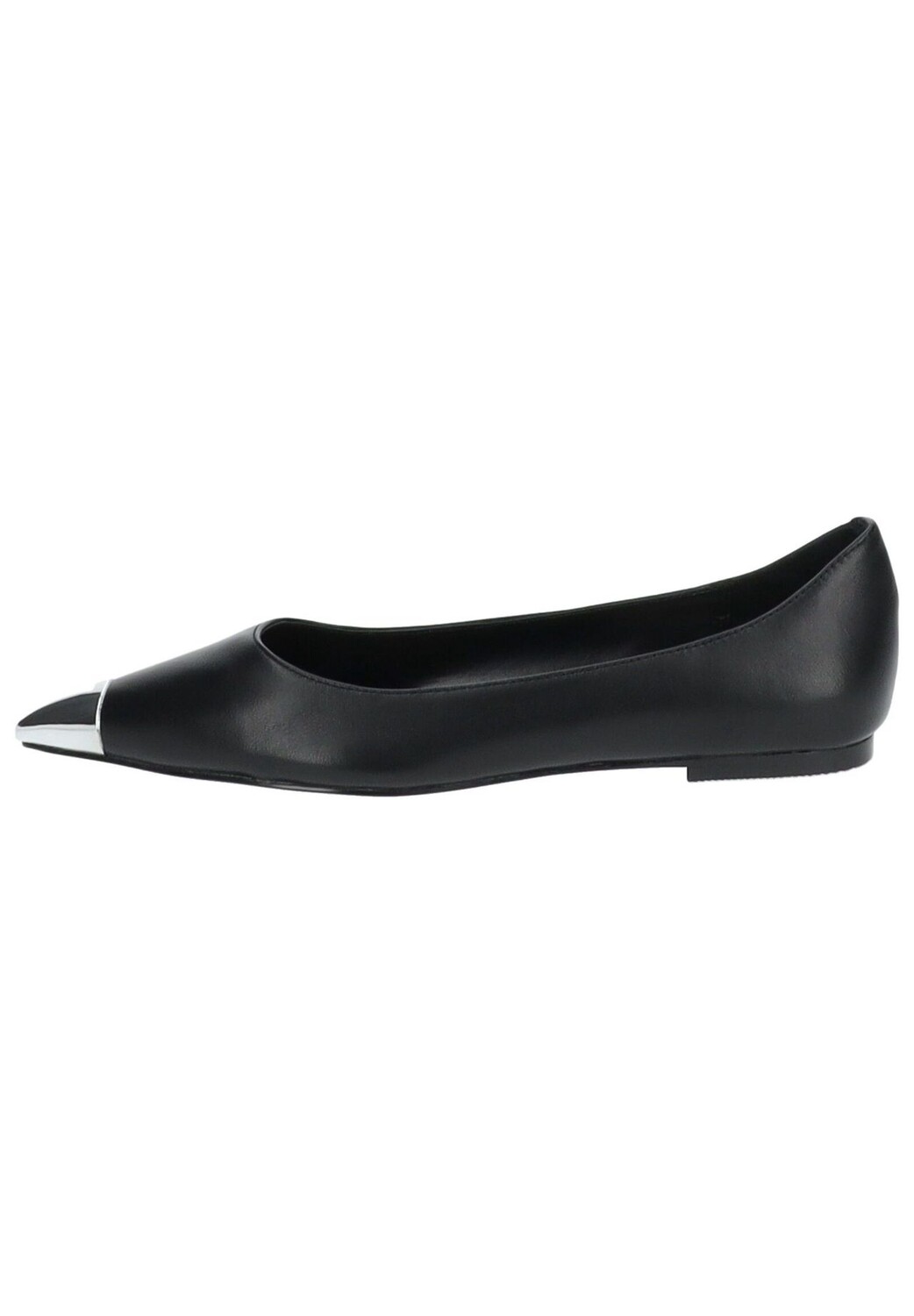 

Кожаные балетки STEVE MADDEN, цвет Schwarz/ Silber
