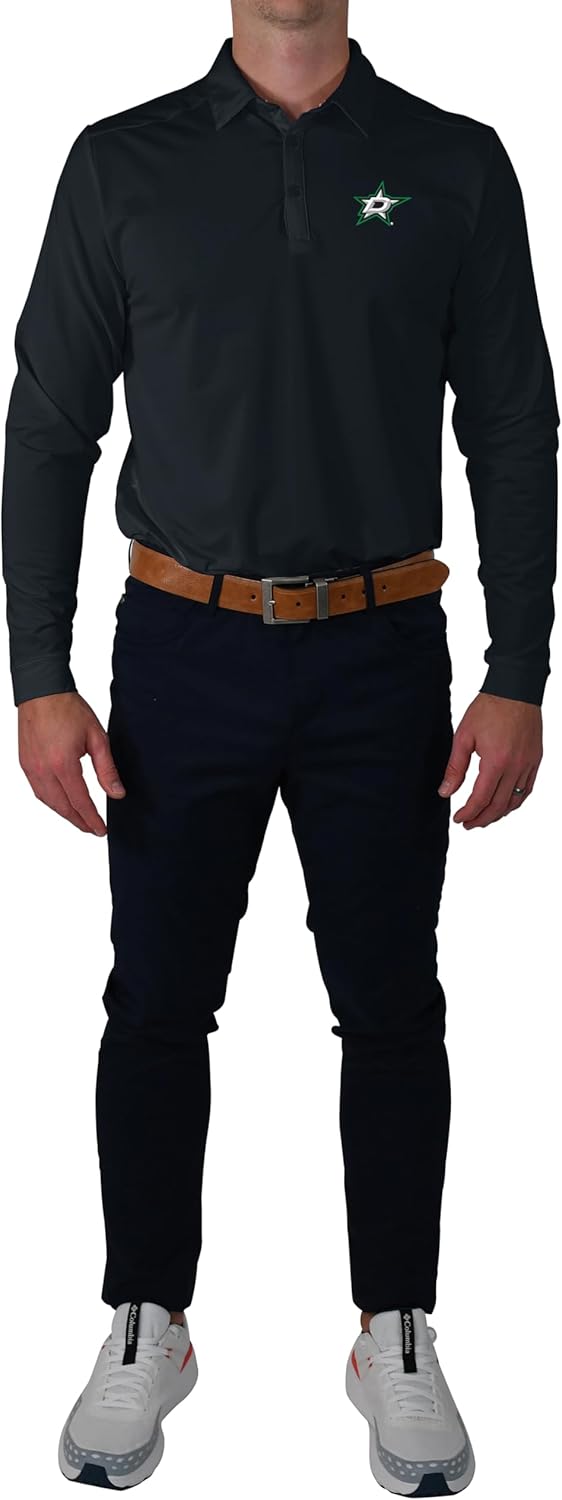 

Columbia Golf мужская футболка Omni-Wick Dallas Stars Pin High Polo, Black, Черный, Columbia Golf мужская футболка Omni-Wick Dallas Stars Pin High Polo, Black