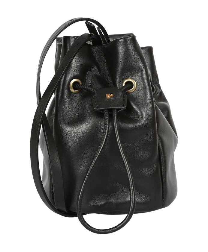 

Сумочка с кружевной застежкой Dsquared2, черный
