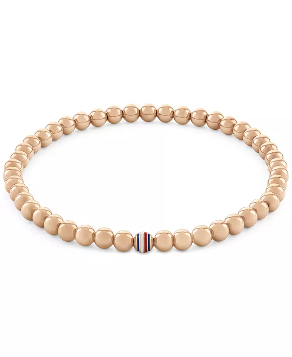 

Браслет из нержавеющей стали с бусинами Tommy Hilfiger, carnation