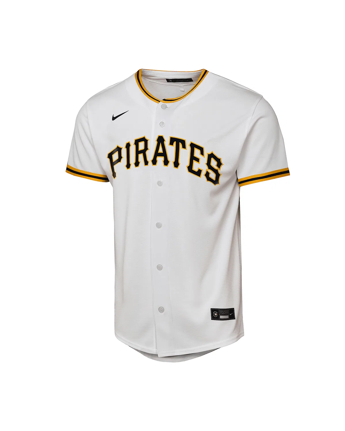 Детская большая футболка Nike MLB Replica Jersey Skenes Paul Pittsburgh Pirates, White