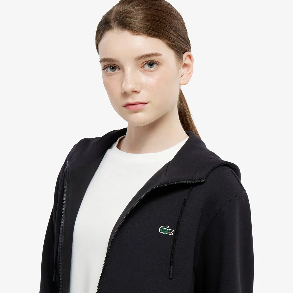 Жакет Lacoste из джерси, черный — фото 2