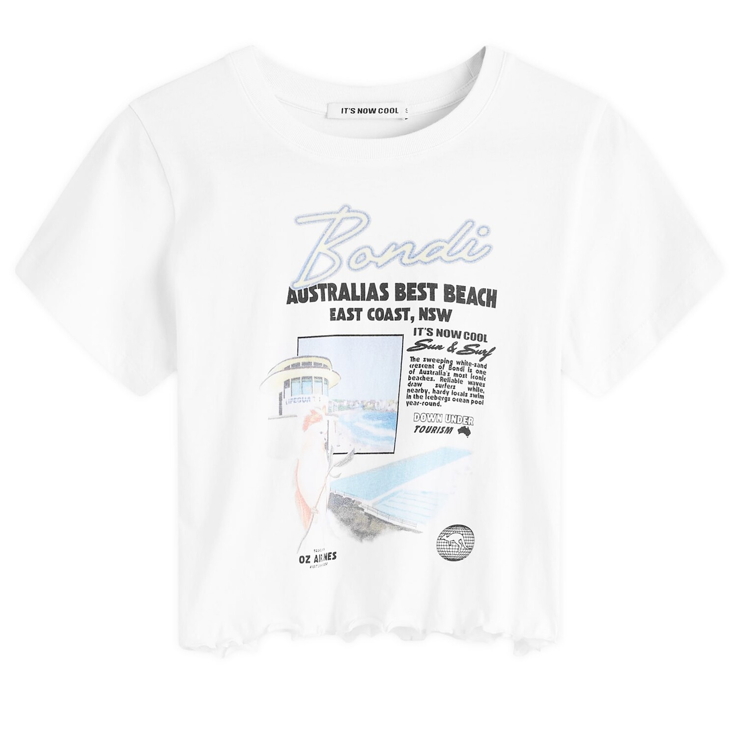

Футболка It'S Now Cool The Baby T-Shirt, цвет Bondi