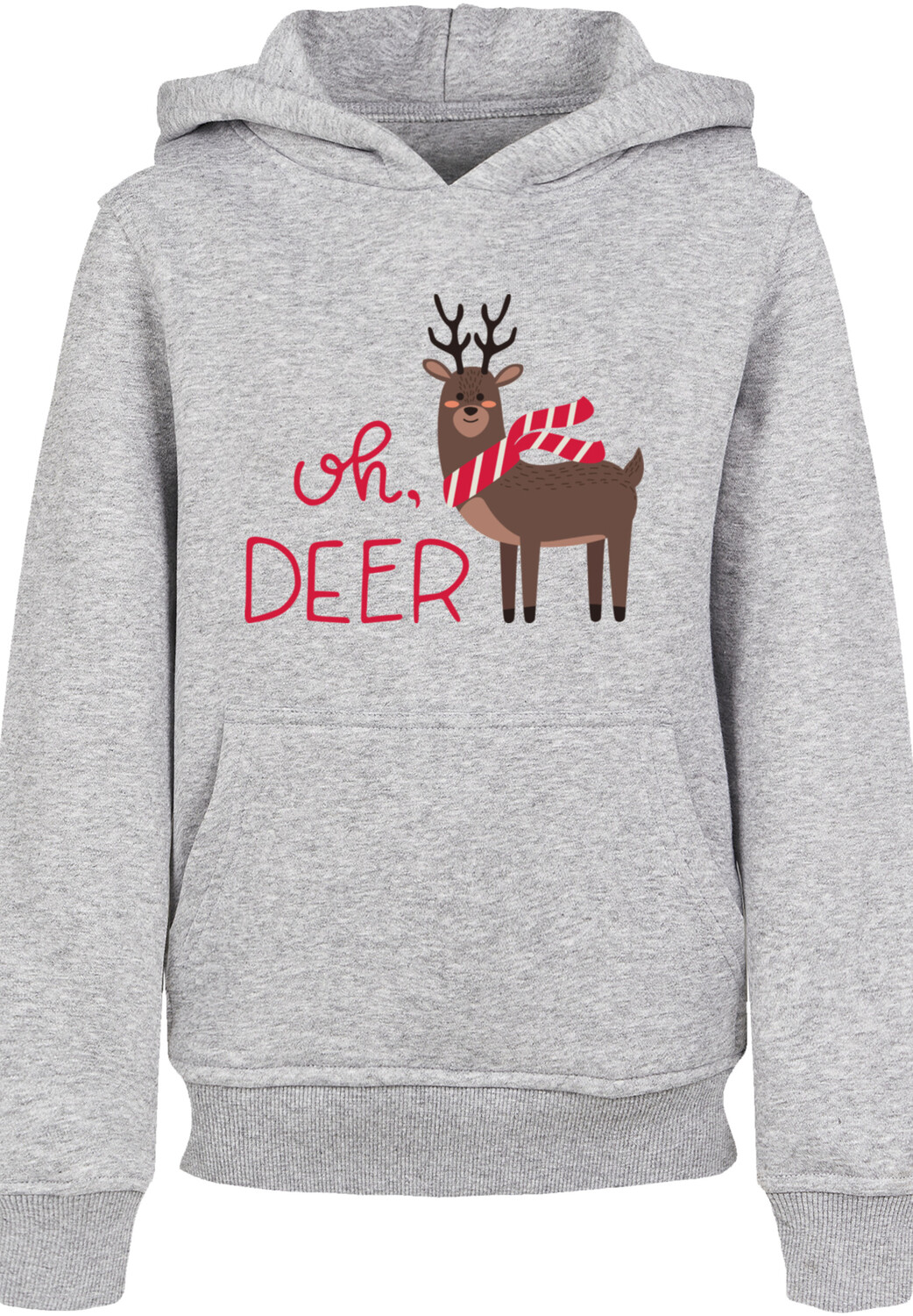 

Пуловер F4NT4STIC Hoodie Christmas Deer, цвет grau meliert