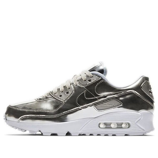 Кроссовки air max 90 Nike, серебряный