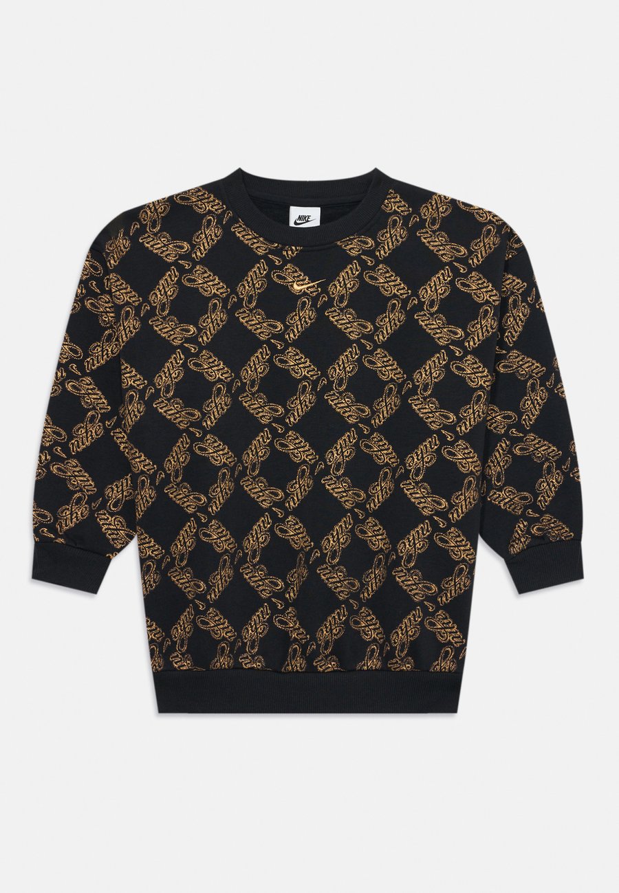 

Толстовка Nike Sportswear CLUB CREW, Black/Metallic Gold-Coloured/Black