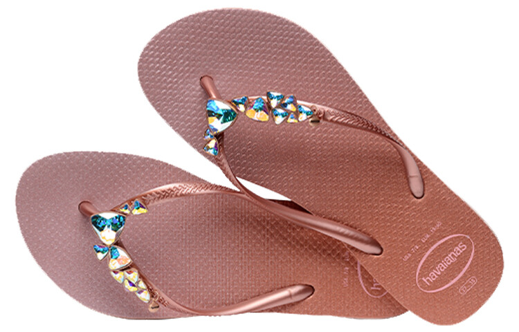 Слайд женский томатный красный Havaianas — фото 4