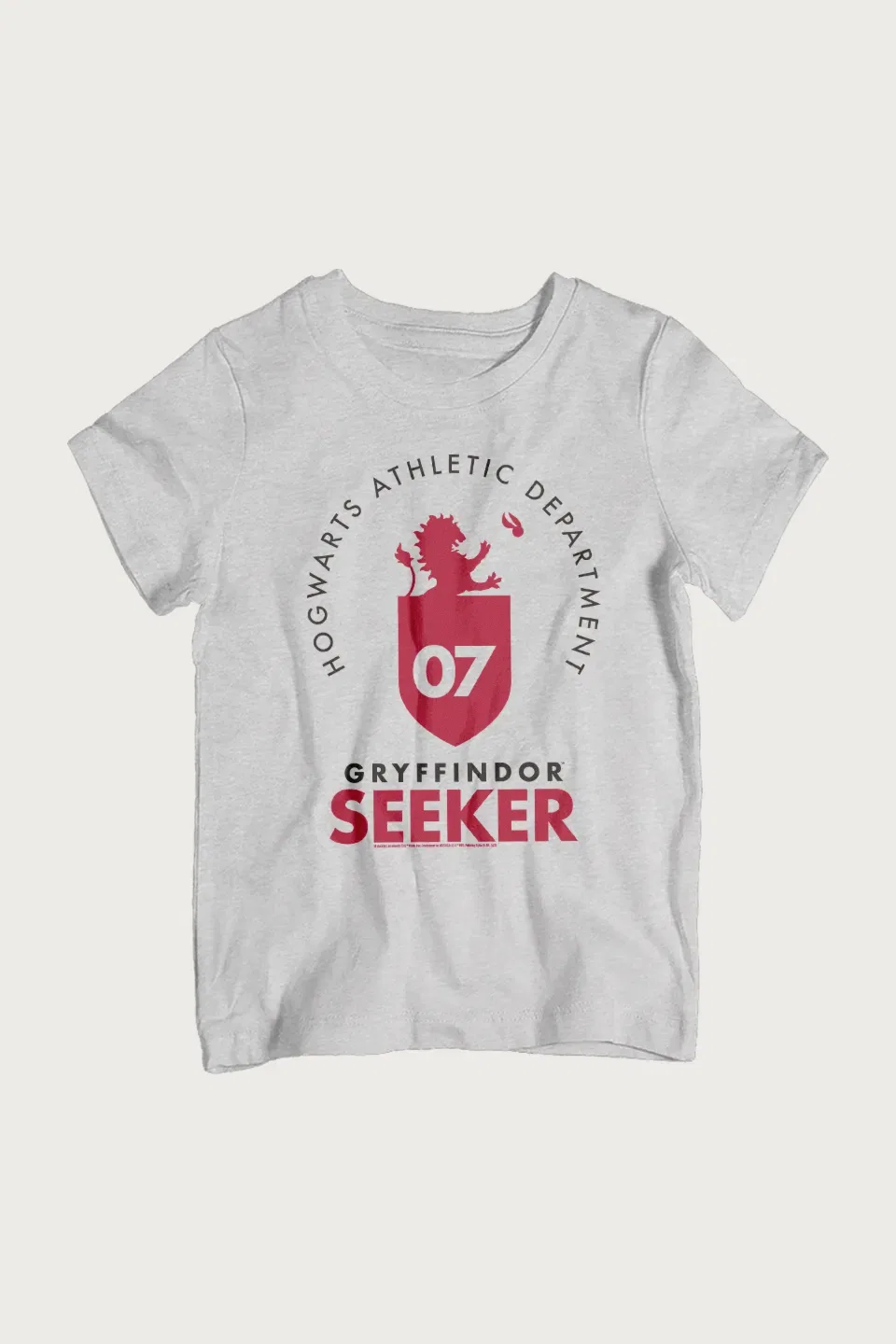 Футболка Gryffindor Quidditch Seeker Harry Potter, серый — фото 2