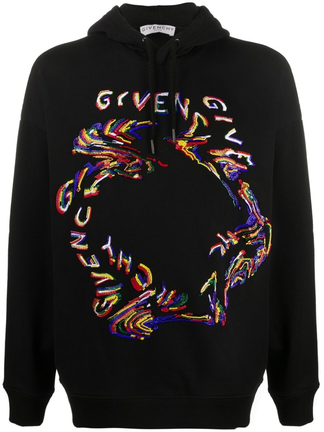 

Givenchy худи с логотипом, черный