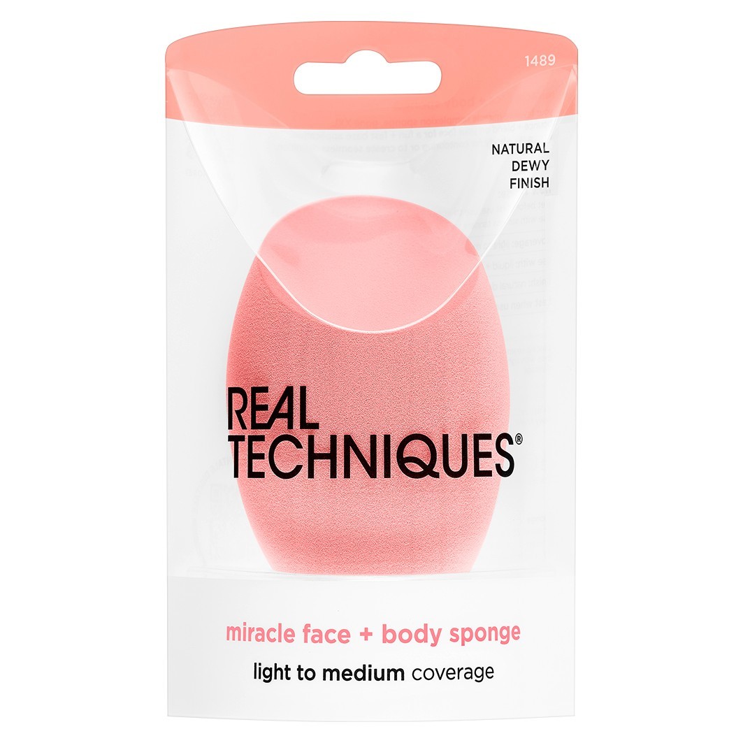 Спонж miracle face & body sponge Real Techniques, количество 1 шт. — фото 2