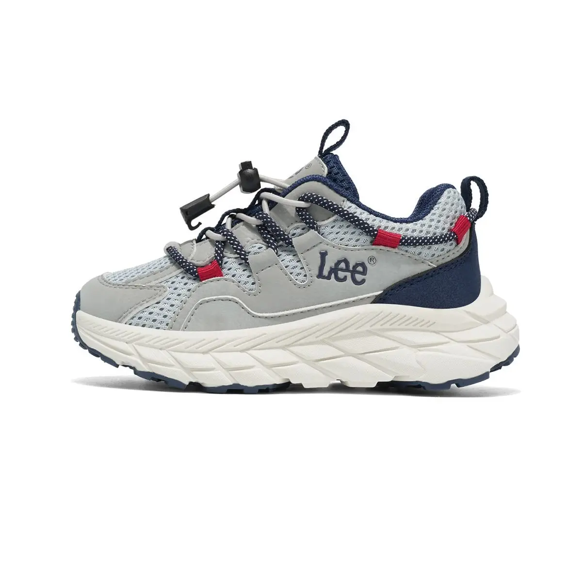 

Низкие детские повседневные туфли Kids Lee, серо-голубой