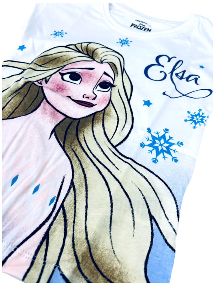 Футболка Disney Frozen Elsa белого цвета Disney Frozen — фото 4