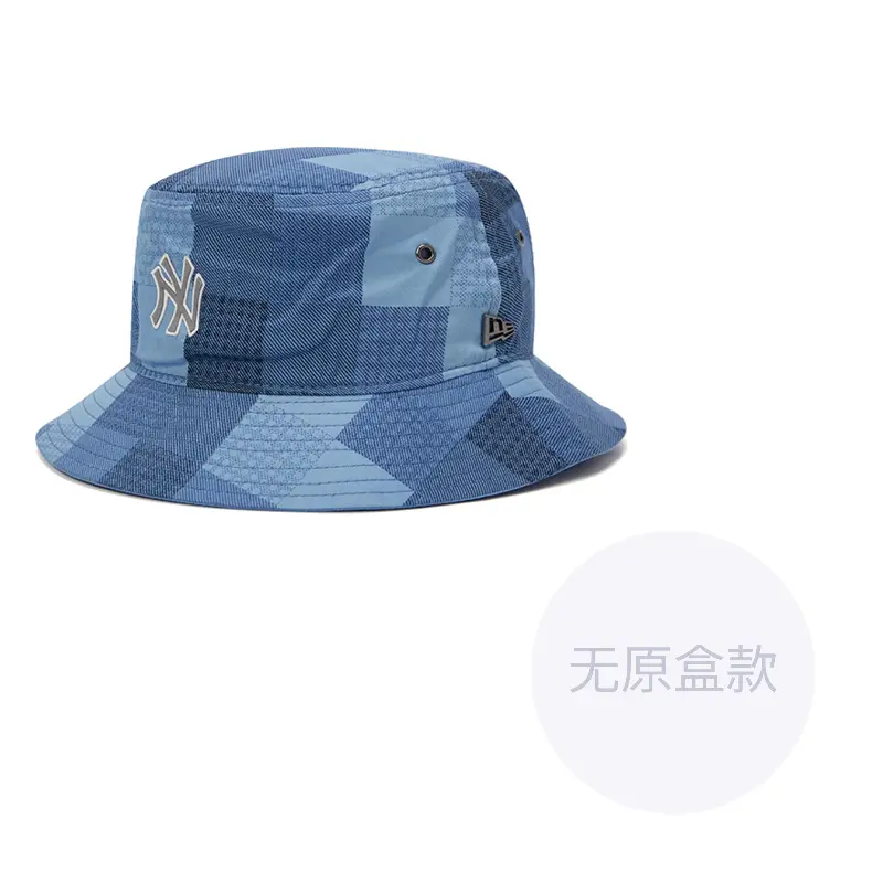 

New Era Хлопковая панама унисекс синяя, Blue