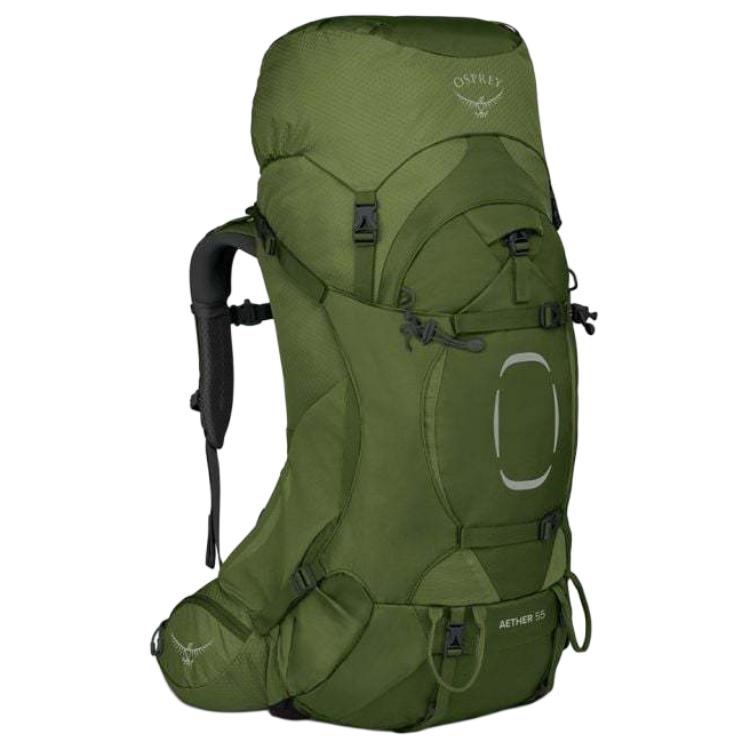 

OSPREY 55л наружные рюкзаки nylon garlic mustard green мужские