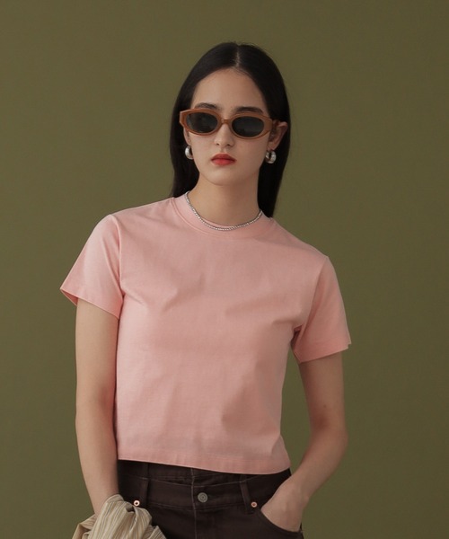 

Футболка, крой оверсайз, бренд Dispatcher No.8, цвет розовый